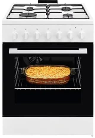 Cuisiniã¨re Gaz 4 Foyers 60x60 Multifonction - LKK620010W