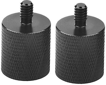 CIMAXIC 2stücke Mikrofonständer-adapter Aus Metall Schraube Mix-rack-schraube Für Mikrofon Und Kamerahalterungen Befestigungsschraube