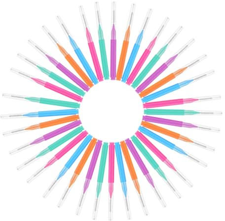 KOCKSHION 50 St Interdentalborste Interdental Tandborste Tandställning Rengöringsborste Tandpetare Tandställning Munvård Verktyg Tandtråd Tandtråd Rengöringsborste Tandtråd