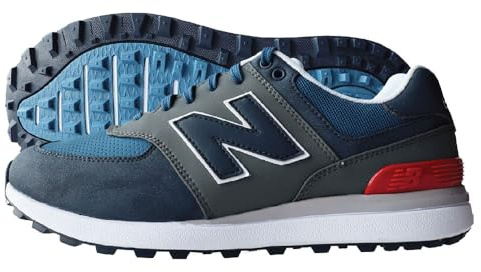 New Balance 574 Green VS, golfskor för män, Maringrå, 45 EU