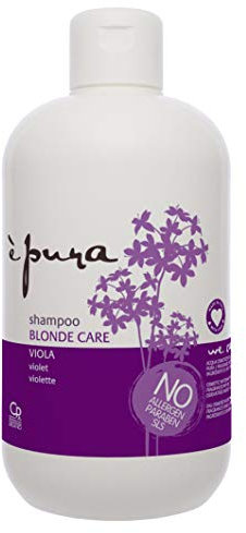 È Pura - Shampoo Blonde Care - Trattamento Antigiallo per Capelli Biondi e con Meches - 500 ml