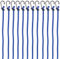 PRETEX 12er Set Universal Expander Gepäckspanner mit Haken - 88 cm Lange Gummispanner Gummiband Set - 12x Fahrrad Spanngurte Spanngummi - Bungee Cord Set - Blau