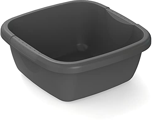 Rotho Daily Becken, Kunststoff (PP recycelt), anthrazit, 8l
