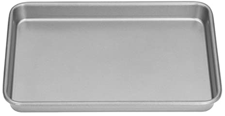 Backblech Rechteckig, Edelstahl Ofenform, 4,8 x 24,8 x 2,5 cm Backform, Antihaft Pfanne Ofen flache Pfanne, Fettpfanne Ofenblech Kuchenblech Plätzchenblech Ofenform für Zuhause, Küche, Bäckerei