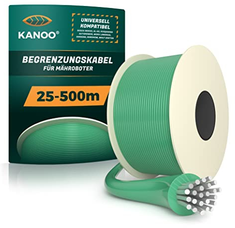 Begrenzungskabel Mähroboter - Begrenzungsdraht für Rasenroboter Aller Marken – Mähroboter Kabel zur Eingrenzung des Mähbereichs Ø2,7mm
