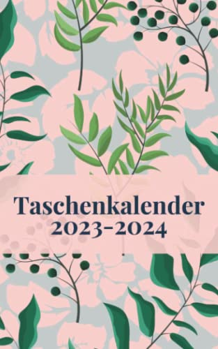 Taschenkalender 2023 2024: Mini Planer passend für die Handtasche I 24 Monate I inkl. Feiertage I Geburtstage I to do Liste I Passwort Tracker I Adressliste I uvm.