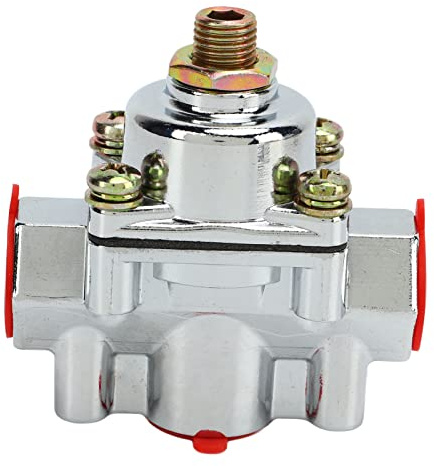 Regulador de Presión de Combustible, 12 804 Kit Regulador de Presión de Combustible 1 a 4 PSI 3/8in NPT Puerto Rustproof Regulador de Presión de Combustible para Carburador