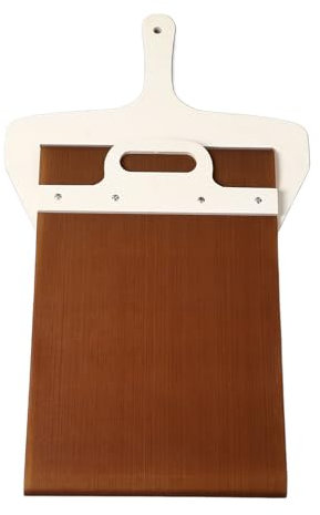 Sliding Pizza Peel, Pizza Peel Slider, Wood Shovel with Handle Light Weight Comfortable Grip Paddle Spatula for Baking Homemade Pizza Kitchen,