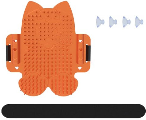Katzenbürste Ecke Katze Self Groomer Katzenbürste Wand Ecke Katzenbürste Langhaar Katzenbürste mit Saugnapf