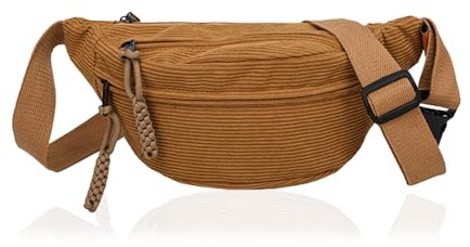 Bieiyhe Sac à Bandoulière Tendance pour Femme, Banane pour L'extérieur, Fanny Pack Réglable, à La Taille Ceinture, à Main Fashion, de Hanche Fait, Sacoche