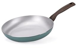 ALLUFLON Cleo Ceramic Plus Padella 24 cm, Rivestimento Naturale Ceramico (NO PFAS)