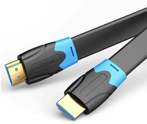 Watio Wave Cavo HDMI V2.0 4K maschio a maschio 5 metri nero ad alta velocità ideale per connessioni video e audio*