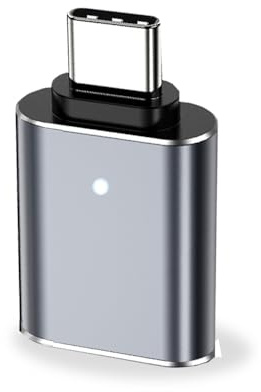 Adaptateur USB C vers USB 3.0, Adaptateur Type-C Mâle vers USB Femelle OTG, Compatible avec iPhone 16/15 Pro Max, MacBook Pro/Air, iMac, iPad, Galaxy S24/S23/S22, Microsoft Surface