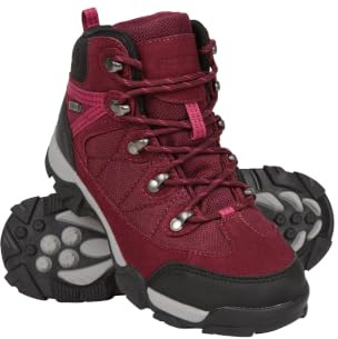 Mountain Warehouse Trail Kids Waterproof Walking Boots | Boys & Girls Lightweight, Durable & IsoDy Footwear, EVA Footbed & High Traction for Extra Grip & Stability, Best for Hiking
