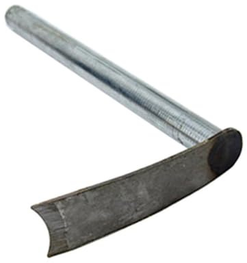 SHOWERORO 2 Azadas Pequeñas de Acero para Jardinería Herramientas Manuales para Desherbar y Plantar Mango Tubular Resistente Antióxido Accesorio Práctico para Cultivo y Huerto