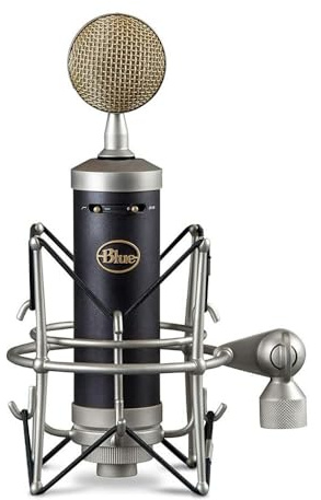 Blue Microphone Baby Bottle XLRCardioid Condenser Microphone for Recording, Streaming, Podcasting, Gaming, Mic with Large Diaphragm Cardioid Capsule, Shockmount & Protective Case