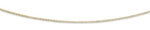 DUR Schmuck: Kette, Erbskette, 925er Sterlingsilber, vergoldet, K2716 3 Länge 45