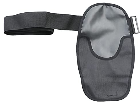 Kisbeibi Ostomy Bag Covers,Waterproof Portable Colostomy Bag Covers with Adjustable Elastic Fixation Band,Universal Ostomy Belt for Ileostomy,Reusable Ostomy Supplies for Men Women(COLOUR:Black)