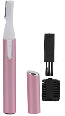 Rasoi Sopracciglia Elettrici, Rifinitore Sopracciglia Elettrico Portatile, Strumento per La Depilazione del Viso Indolore, Epilatore Sopracciglia, Rifinitore Sopracciglia