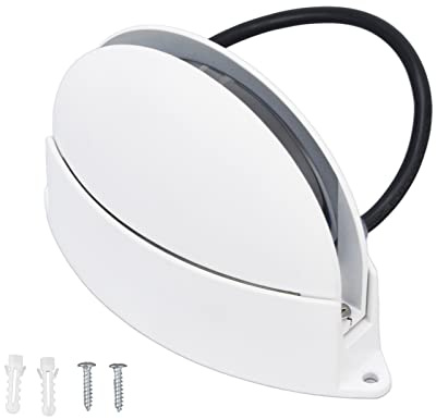 Window Sill Light, 180 Degree Luminous Semicircular LED Wall Light, Aluminum Glowing Window Sill Lamp for Hallway Living Room (Warm Light)
