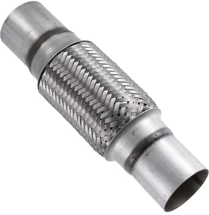 MOCNT Tubo Flessibile di Scarico per Auto 55mm X 150mm/250mm Tubo di Riparazione Giunto Flessibile Acciaio Inossidabile Intrecciato Tubo Flessibile Scarico Marmitta Connettore
