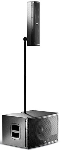 Fbt Vertus cs-1000, 2 vie 1000 W Line Array speaker sistema nero