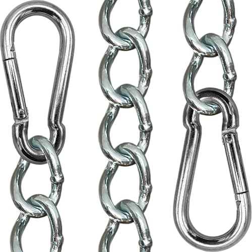 KLIFFHÄNGER Aufhängung für Hängesessel, Slingtrainer und Boxsack | Verschiedene Längen (Kette 30 cm)