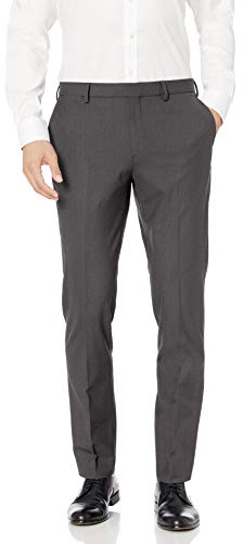 Amazon Essentials Homme Pantalon Habillé en Tissu Stretch Infroissable Coupe Ajustée