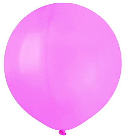 Ciao - Pack 100 balloons in natural latex Premium Quality A50 (Ø 13cm / 5), powder pink