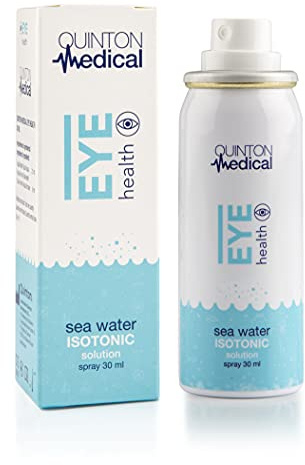 Quinton Medical Eye Health - Spray Ocular Agua de Mar, Ojo Seco, 30 ml