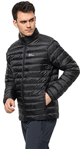 Jack Wolfskin Herren Pack & Go Down Jkt M Jacket, Schwarz, S EU