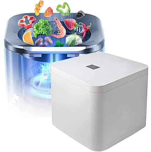 Poubelle à compost intelligente de cuisine, composteur de déchets de cuisine, gobelet à compost pour poubelle de 550 W avec une capacité de 3,3 L, cycleur de déchets alimentaires pour la maison et