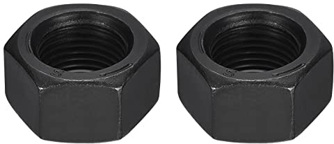 QUARKZMAN 5/8-18 Esagonale Dadi Carbonio Acciaio Grado 8.8 Ossido Nero Esagono Dado per Vite Bullone 2pz