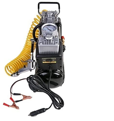 Compresor de aire de 12V, bomba de aire for coche, inflador de neumáticos portátil de 220V, bomba eléctrica for motocicleta, compresor de aire for coche, motocicletas y bicicletas JIYAMI'EN EL (Color