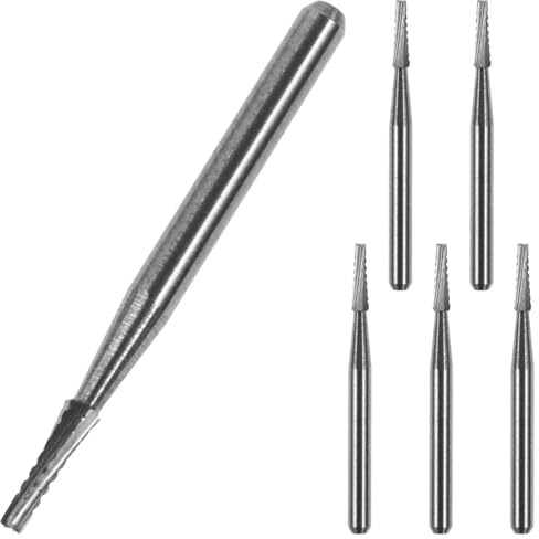 JECOMPRIS Kit Riparazione Parabrezza 5 Pz Punta da Trapano per Vetro Auto Riparazione Crepe E Scheggiature Parabrezza con Punte in Acciaio al Tungsteno
