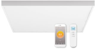 Riscaldamento a infrarossi da soffitto, con termostato, riscaldamento a soffitto, a infrarossi, controllo tramite app, riscaldamento elettrico, radiatore, pannello di riscaldamento, riscaldamento a