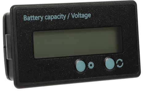 DOITOOL Batterie Kapazität Anzeige 1 Set Auto Digital Display Abs Pvc Spannung Tester