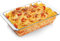 NUTRIUPS Plat à Four Profond en Verre, Plat à Four en Verre, Plat à Lasagne Rectangulaire en Verre, Plat à Rôtir en Verre Clair, Allant au Four (3. 5L)