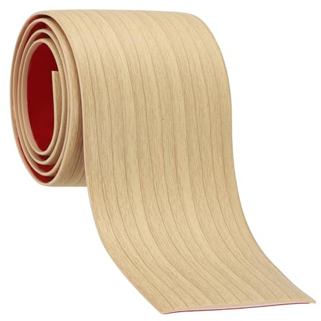 PATIKIL Bande De Transition De Sol Autoadhésive 76 mm x 2 Mètres, Diviseur Plat Pour Sol Vinyle Stratifié Pour Joindre Les Intervalles Couverture De Moquette Carreaux De Sol Chêne