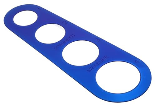 Angoily Accurate Pasta Portioning Spaghetti Noodle Pasta Measurer Tool Stainless Steel Construction