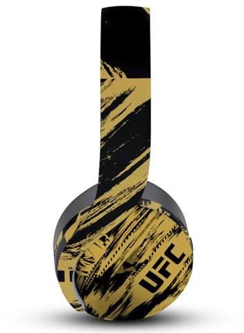 Head Case Designs Offizielle UFC Pinselstriche Grafiken Vinyl Haut Aufkleber Abziehbild Abdeckung kompatibel mit Sony PlayStation PS Pulse 3D Headset