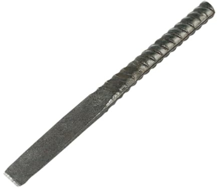 Flat Utility Chisel - Sturdy Steel Cement Carving Tool for Tile Masonry Brickwork Floor (11.02x0.79 Inch)
