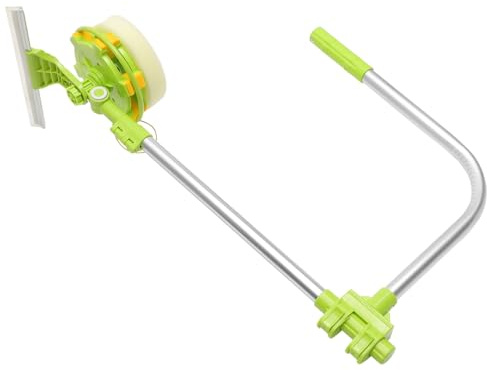 PENIKOKO Limpiacristales Telescópico Kit para Ventanas Grandes Escobilla De Goma Giratoria Esponja Ajustable Limpieza Altura Hogar Oficina