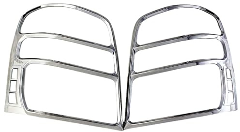 Quadro della lampada antinebbia posteriore dell'au Copertura for fanale posteriore in ABS cromato argento, adatta for Toyota Kluger Highlander 1998-2005 Custodia in ABS della luce antinebbia