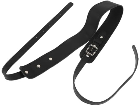 LIGIGWASH Verstellbarer Leder Tuba Schultergurt mit Einfachem Design Komfortabler Schmutzresistenter Tragegurt für Posaune und Tuba Praktische Anpassbar für Musiker und Instrumentenzubehör