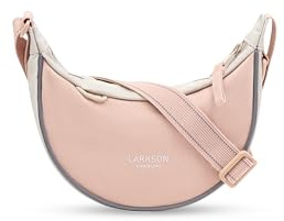 LARKSON Kleine Half Moon Bag für Mädchen & Jungen - Lotta - Mini Umhängetasche - Kindertasche für Spielplatz, Kindergarten, Ausflüge - Ab 3 Jahren - Wasserabweisend