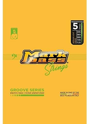 Markbass Groove Series Strings 5s 45-125 - Saitensatz für 5-Saiter E-Bass
