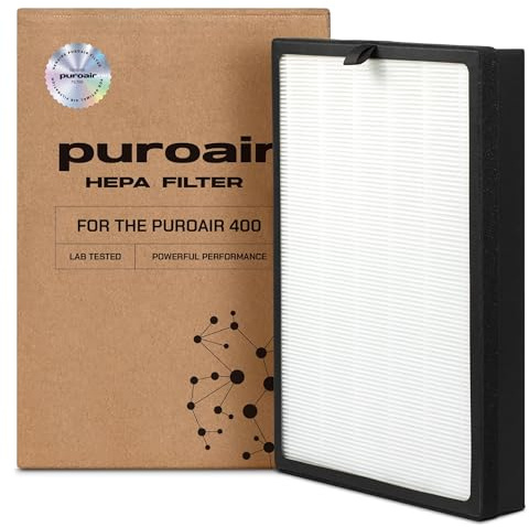Genuine PuroAir 400 Replacement Filter - HEPA Filters Can Filter up to 99.9% of Smoke, Pollen, Dust, and Common Household Pollutants - HEPA Air Filter for PuroAir 400 - Air Purifier Filter Replacement