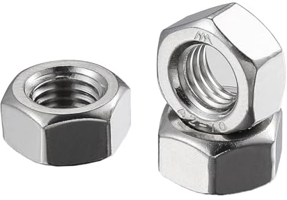 Wensilon 1/4-20 304 Stainless Steel Hex-Nuts (50pcs)