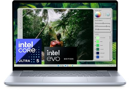 Dell Inspiron 16 7640 2 in 1 Laptop 16 16:10 FHD+ Touch, Evo Edition - Core Ultra 5, 16 GB RAM, SSD da 512 GB, Graphics, Windows 11 Home, lettore di impronte digitali, tastiera tedesca